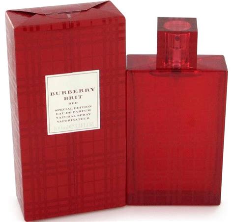 burberry perfume red bottle.